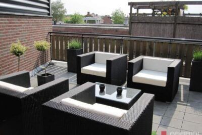 Lounge-Sessel Set Arbrini Schwarz